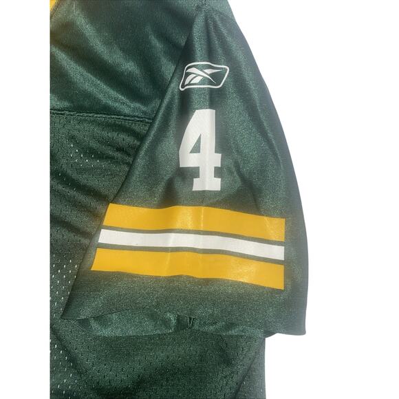 Vintage Brett Favre #4 Green Bay Packers NFL Players Inc Jersey Youth Sz XL - Picture 6 of 10